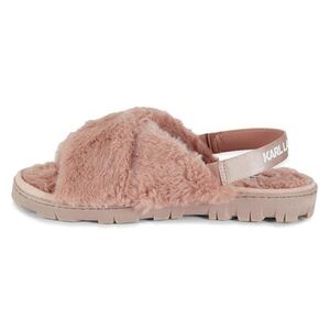 25MM Jessica Faux Fur Platform Slippers